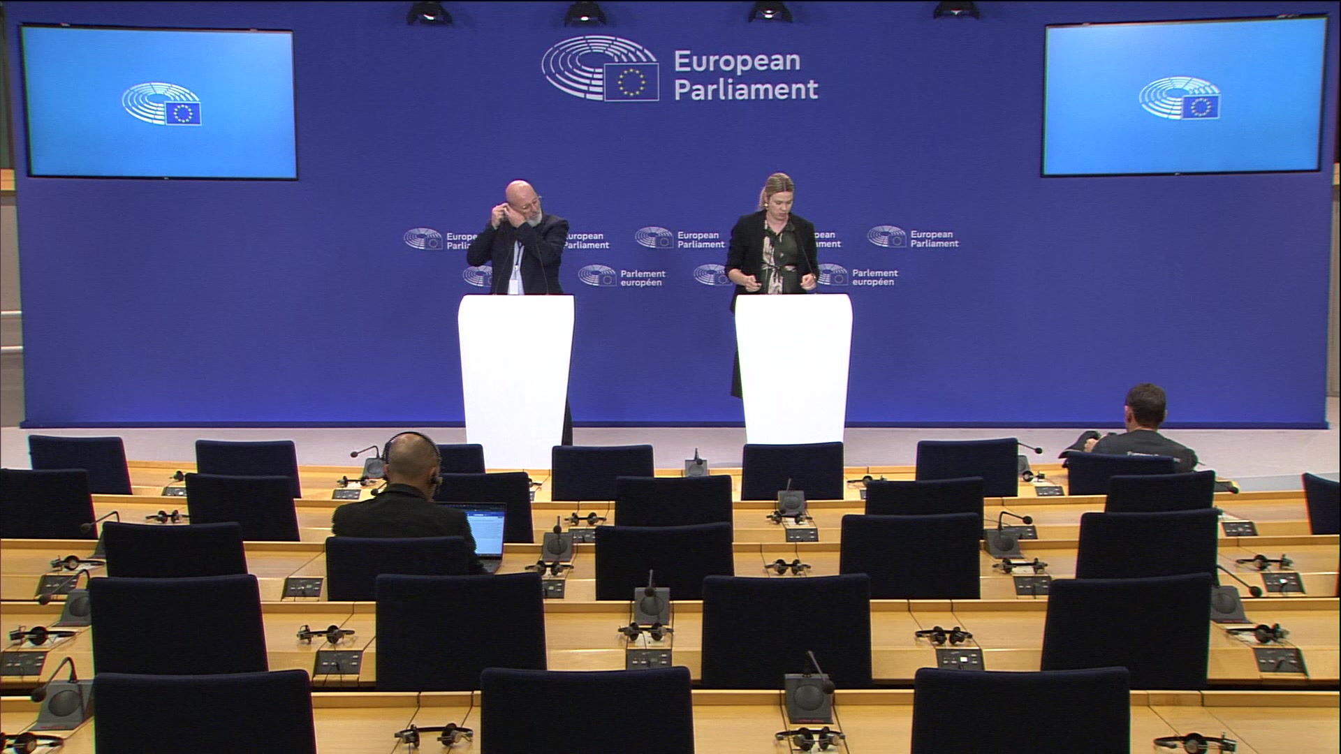 Press conference by Stefano BONACCINI (S&D, IT), Rapporteur, on Unfair trade practices